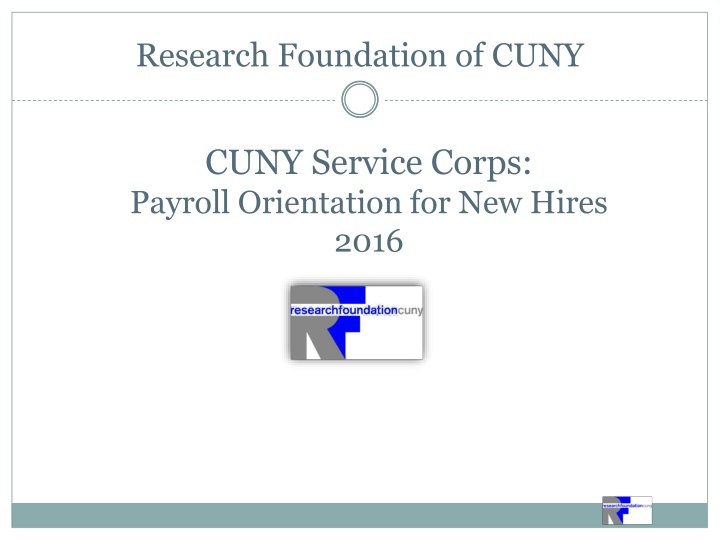 research foundation of cuny n.w