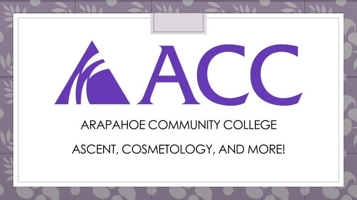 arapahoe community college n.w