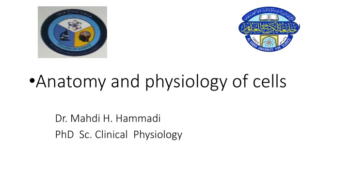 anatomy and physiology of cells n.w