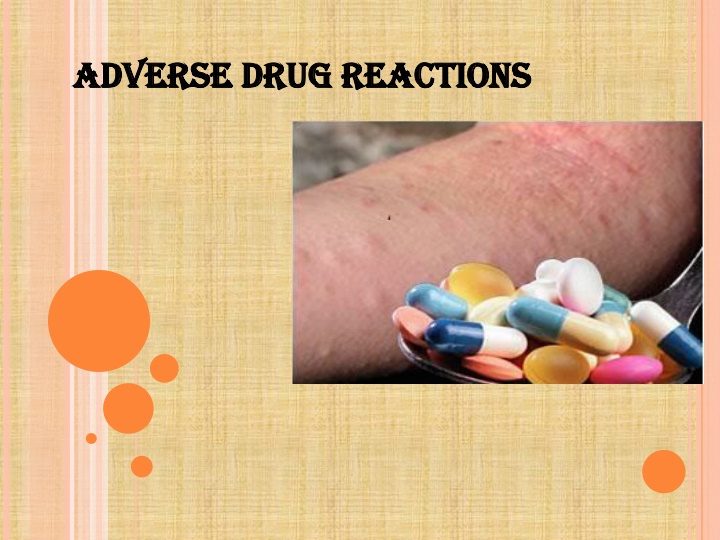 adverse drug reactions adverse drug reactions n.w