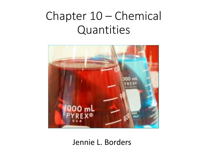Chemical Quantities and Avogadro's Number