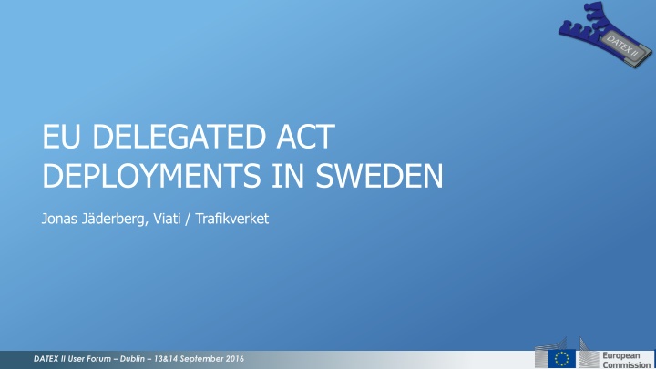 eu delegated act deployments in sweden n.w