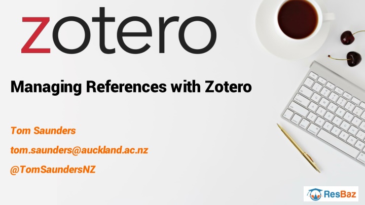 managing references with zotero n.w