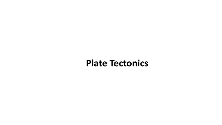 plate tectonics n.w
