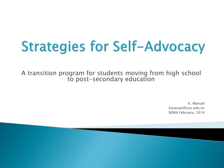 a transition program for students moving from n.w