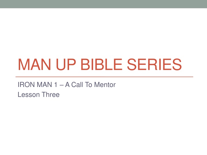 man up bible series n.w