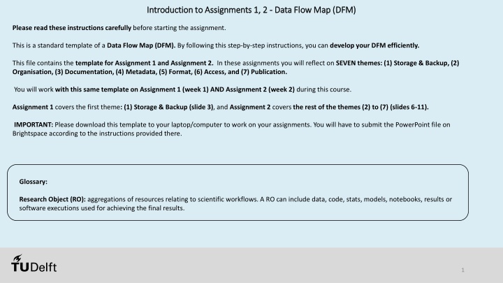 introduction to assignments 1 2 introduction n.w