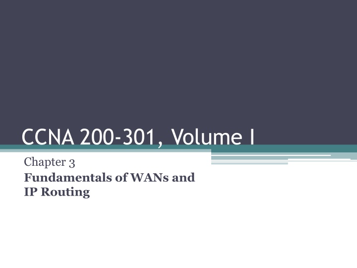ccna 200 301 volume i chapter 3 fundamentals n.w