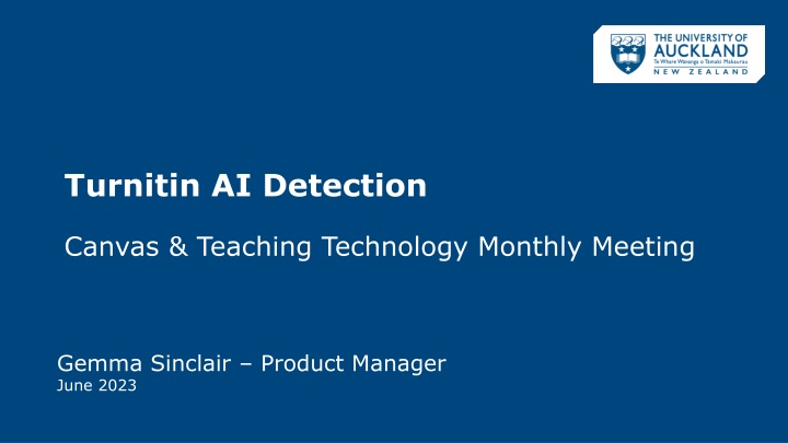 turnitin ai detection n.w