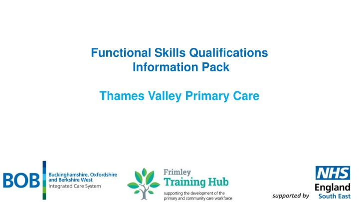functional skills qualifications information pack n.w