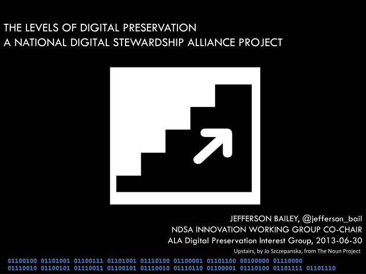 the levels of digital preservation a national n.w