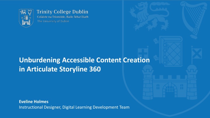 unburdening accessible content creation n.w