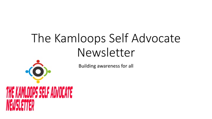 the kamloops self advocate newsletter n.w