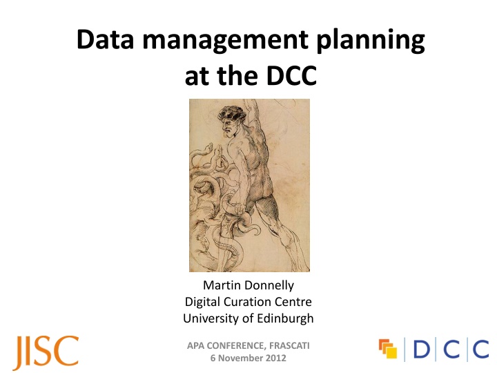 data management planning at the dcc n.w