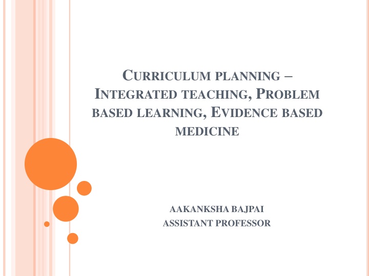 c urriculum planning i ntegrated teaching n.w