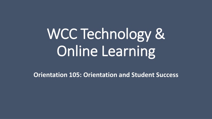 wcc technology wcc technology online learning n.w