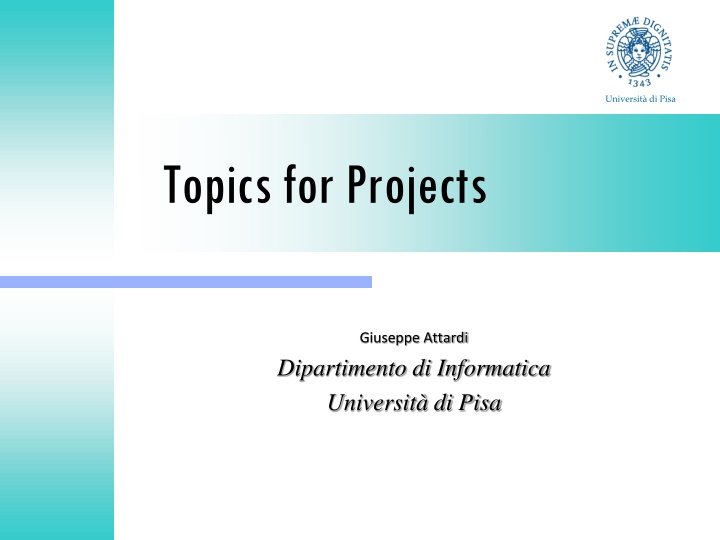 universit di pisa n.w