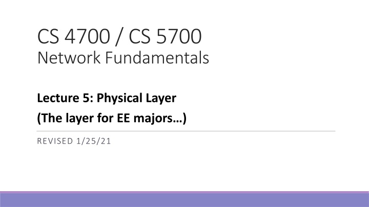 cs 4700 cs 5700 network fundamentals n.w