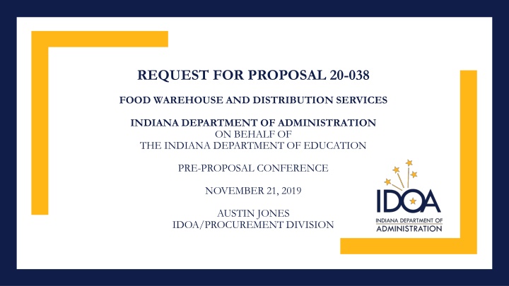 request for proposal 20 038 n.w