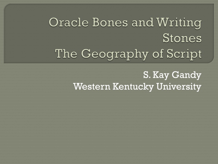 s kay gandy n.w