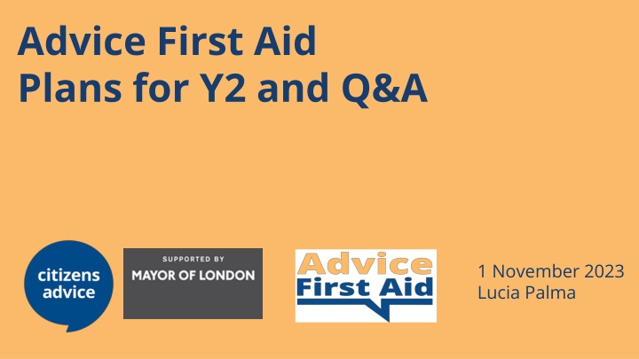 advice first aid plans for y2 and q a n.w