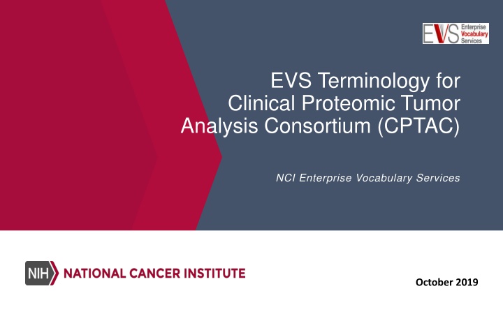 evs terminology for clinical proteomic tumor n.w