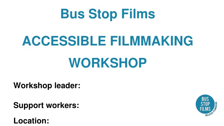 bus stop films n.w