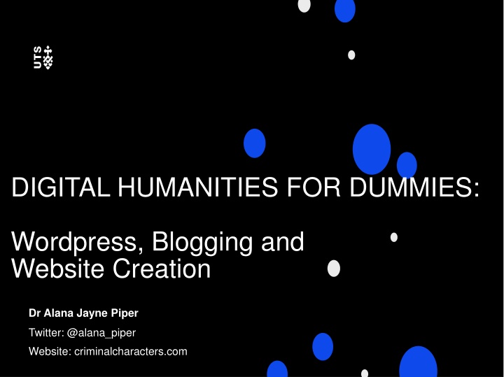 Digital Humanities Blogging & Website Creation Tips