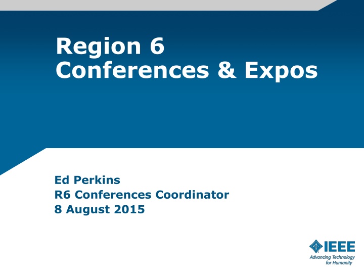 region 6 conferences expos n.w