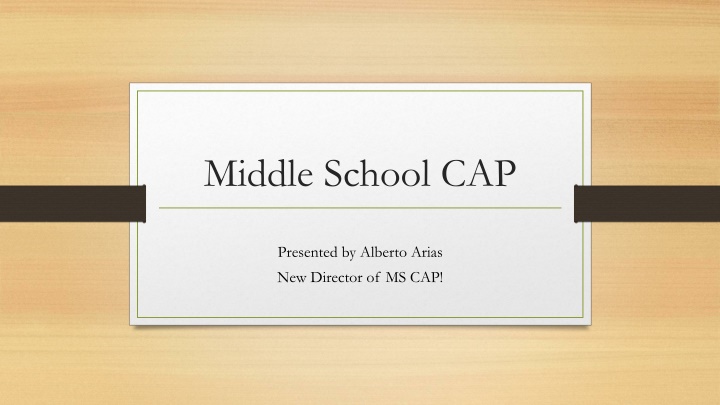 middle school cap n.w