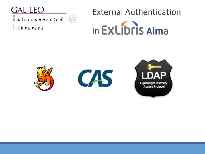 external authentication n.w