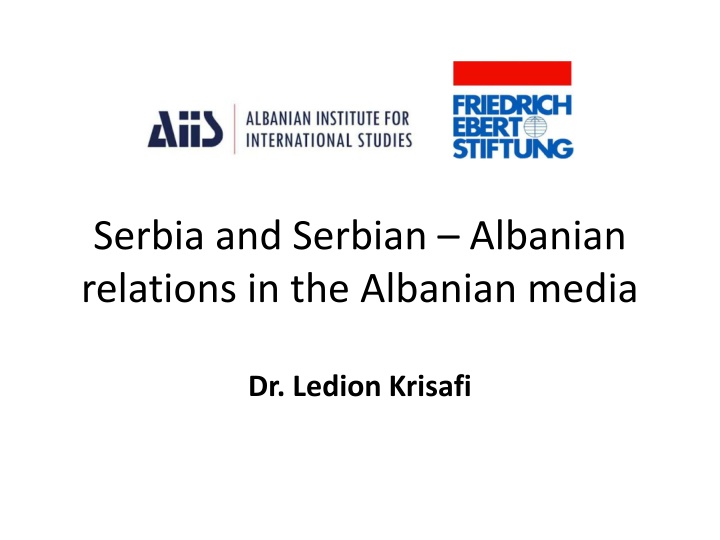 serbia and serbian albanian relations n.w
