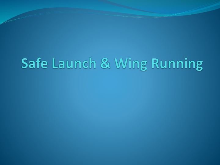 Safety Considerations for Glider Launching Procedures