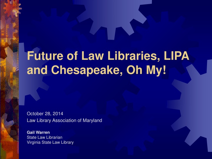 future of law libraries lipa and chesapeake oh my n.w