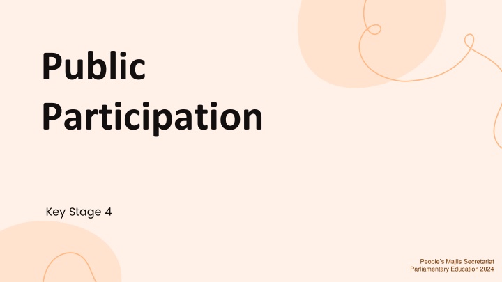public participation n.w