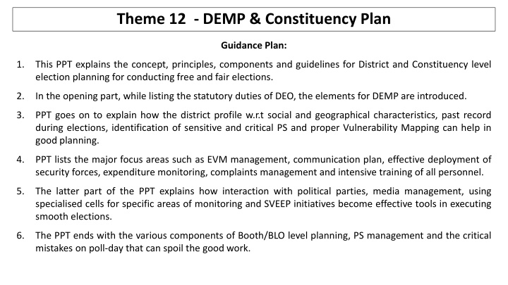 theme 12 demp constituency plan n.w