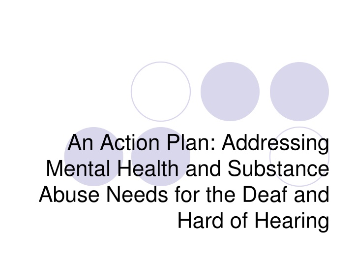 an action plan addressing mental health n.w