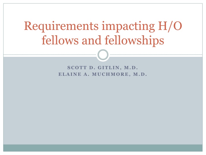 Impact of Fellowship Regulations: Changes and Implications