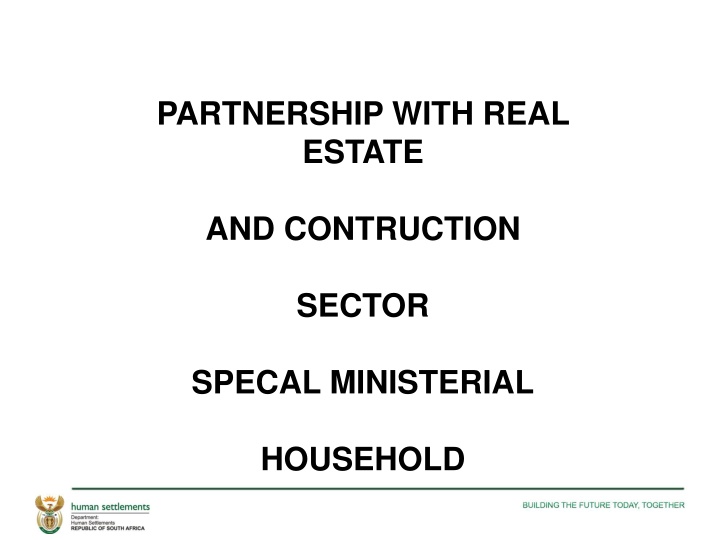 partnership with real estate and contruction n.w