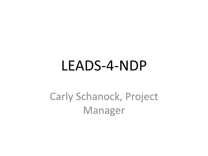 carly schanock project manager n.w