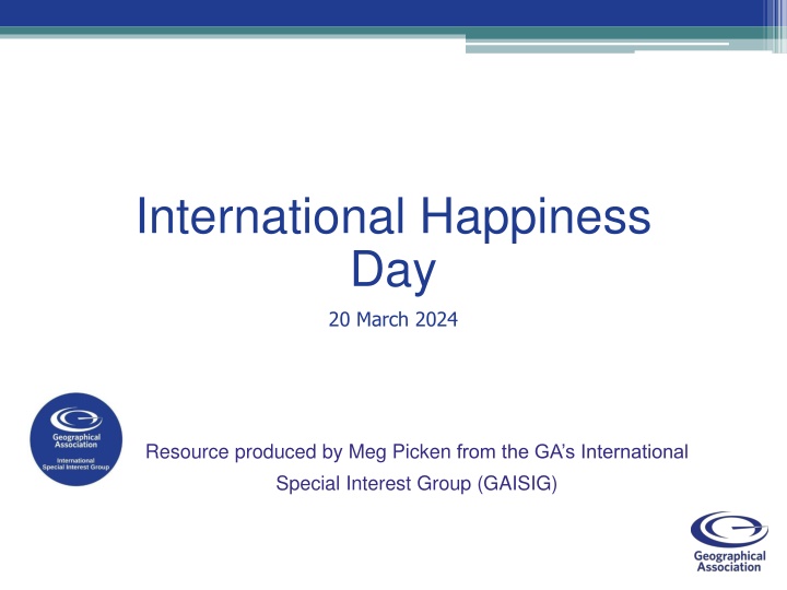 International Happiness Day 2024 Resources & Diamond 9 Grid Insight
