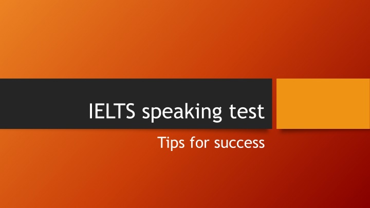 IELTS Speaking Test Tips for Success