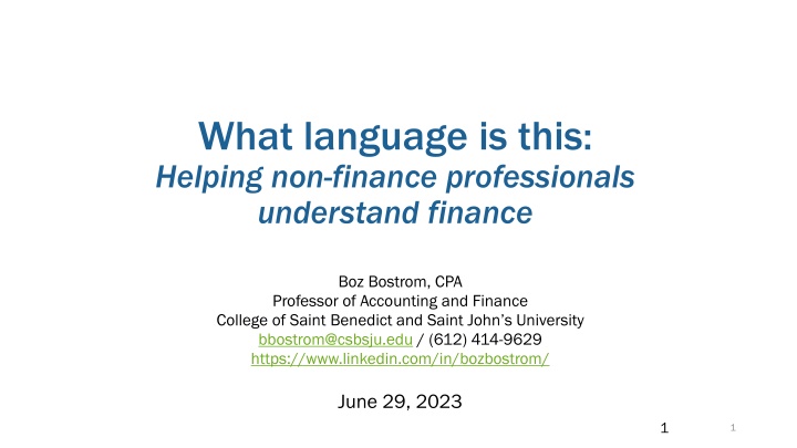 what language is this helping non finance n.w