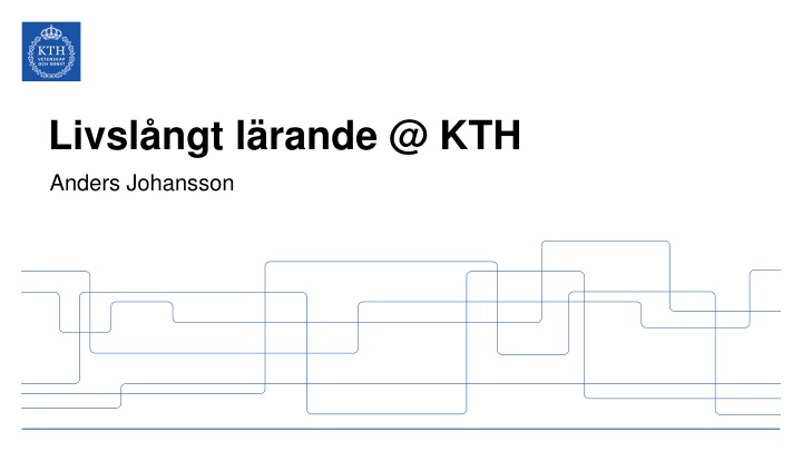 livsl ngt l rande @ kth anders johansson n.w