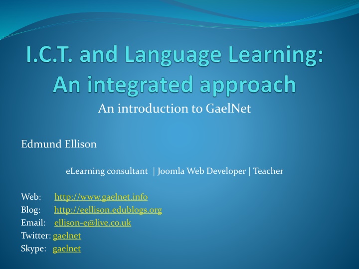 an introduction to gaelnet n.w