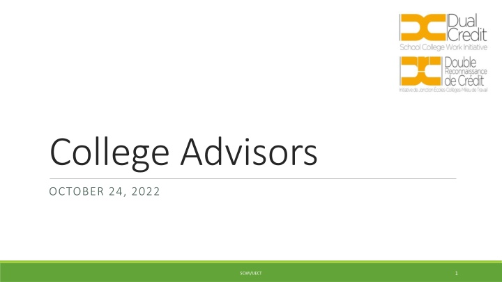 college advisors n.w