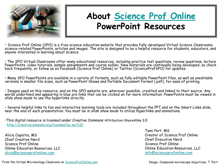 about science prof online powerpoint resources n.w