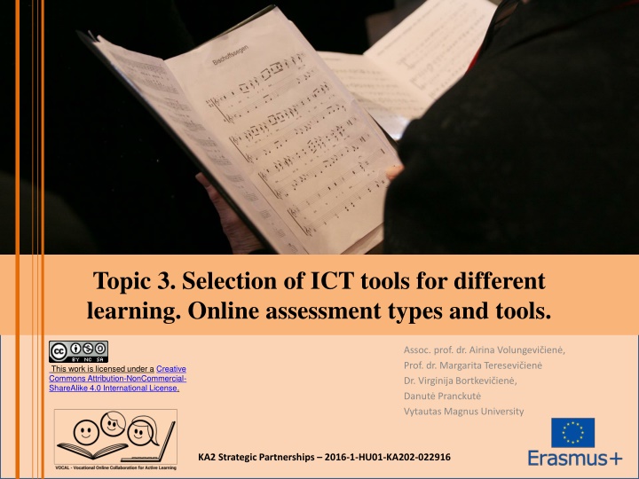 topic 3 selection of ict tools for different n.w