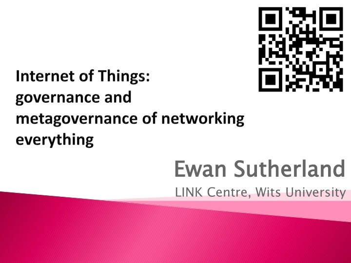 ewan sutherland link centre wits university n.w
