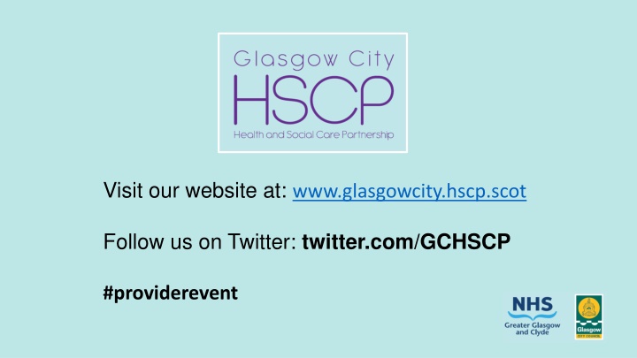 visit our website at www glasgowcity hscp scot n.w
